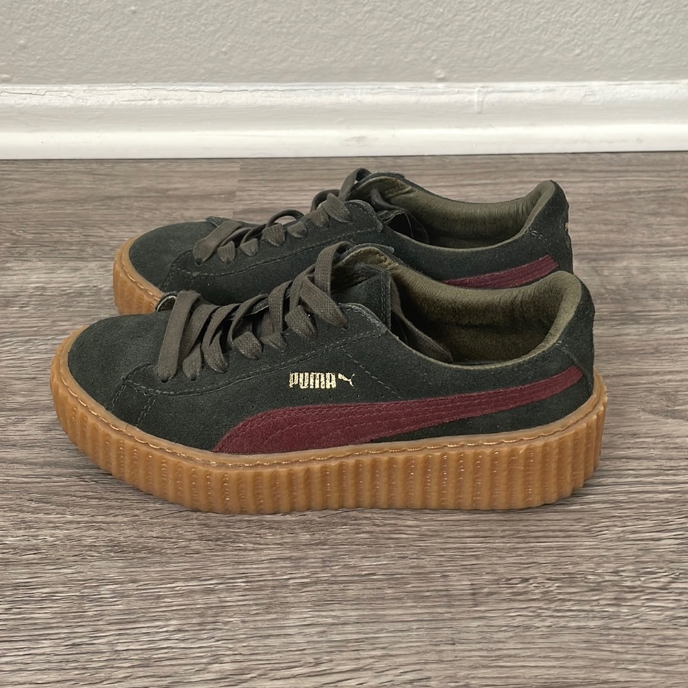 FENTY X PUMA Suede Colorblock Pattern Sneaker
